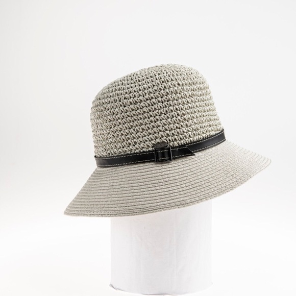 CANADIANA Hat—-NEW—-Carlie—Grey—-variable size band - Picture 2 of 2